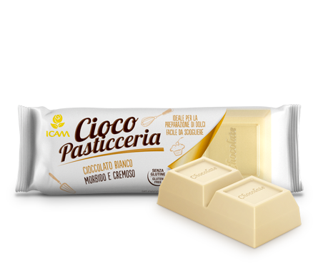Cioccolato bianco 200g - Prodotti - ICAM Ciocopasticceria